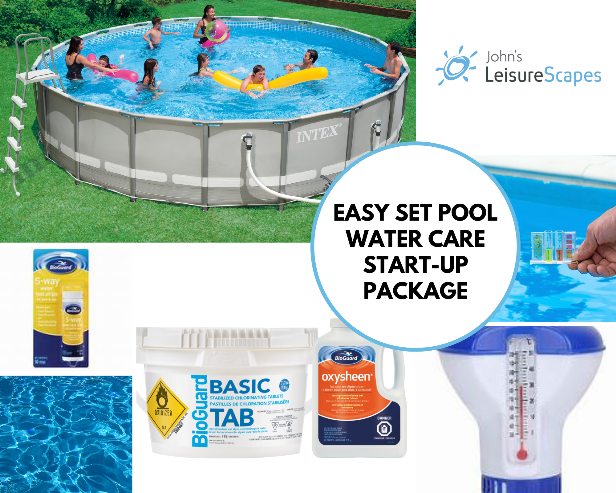 Easy Set Pool Water Care Package
